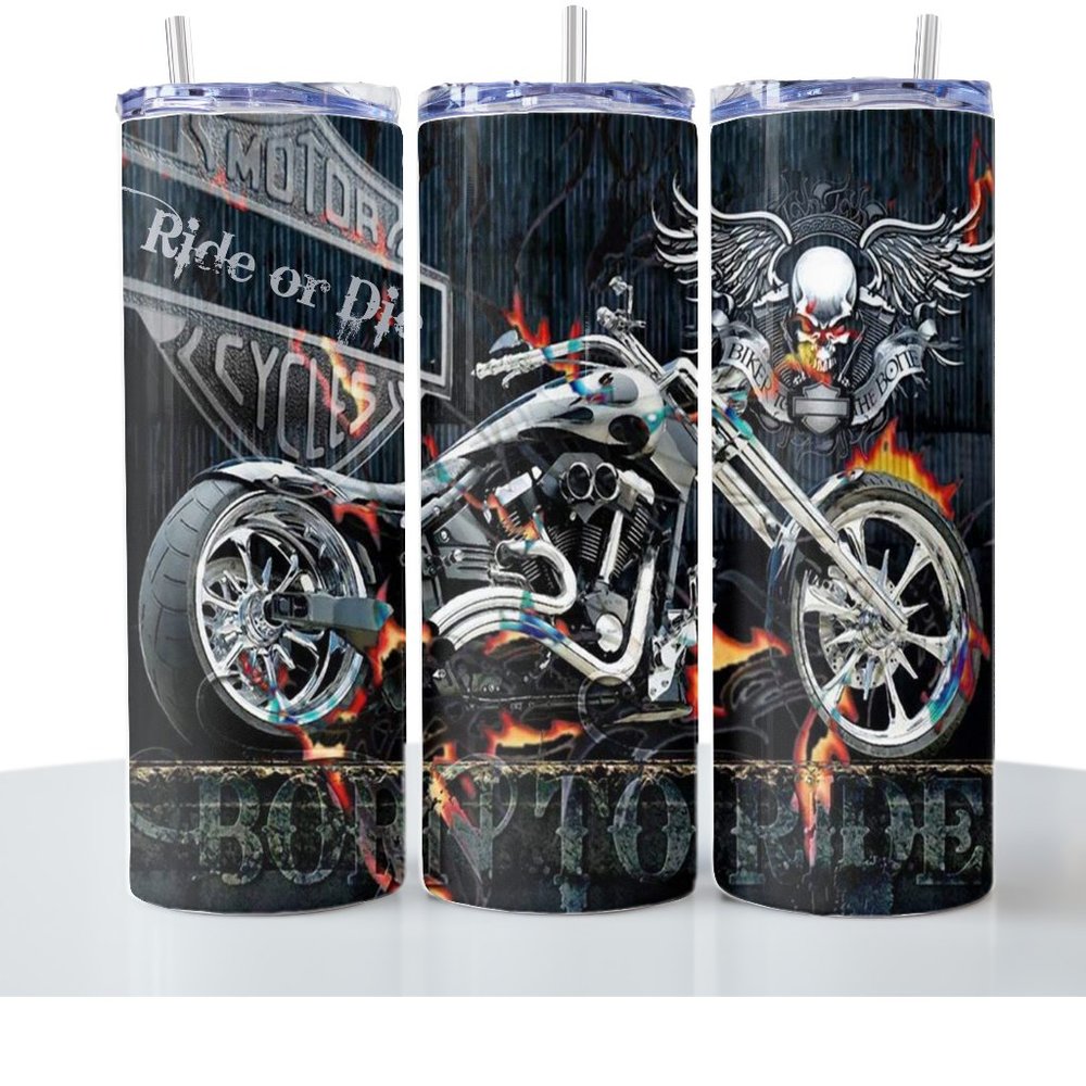 Harley Ride tumbler 20oz